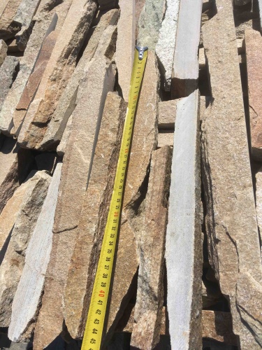 Горбушка златолит золотистый для облицовки купить в Трёхгорном