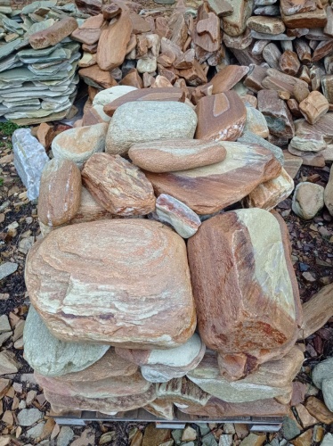 Златолит жёлтый, жёлто-зелёный глыбки и валуны для ланшафтного дизайна купить в Трёхгорном