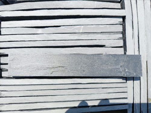 Плитка чёрная из натурального камня фасадная 30 см * 5 см, толщина 7 мм -30 мм купить в Трёхгорном