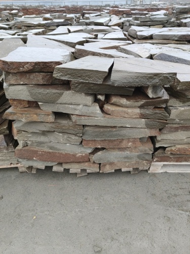 Плитняк песчаник серо-зелёный для мощения 60-65 мм купить в Трёхгорном